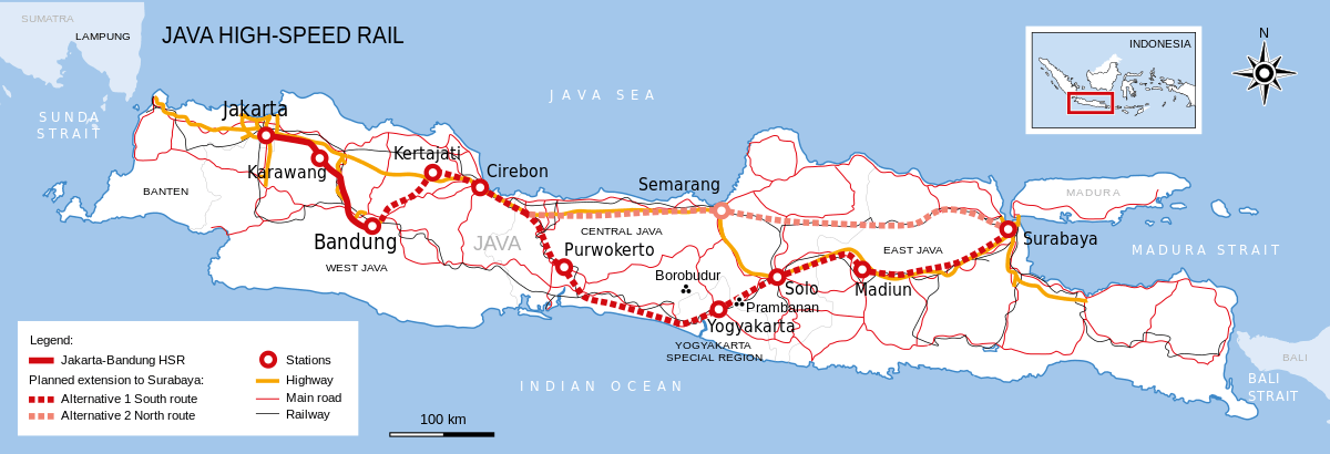 Java High speed Railway Phase 1 2